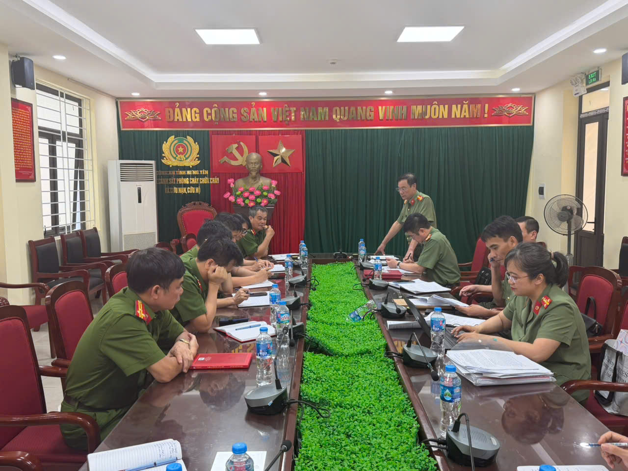 Ban Thường vụ Đảng ủy Công an tỉnh triển khai cuộc kiểm tra việc lãnh đạo, chỉ đạo tổ chức thực hiện Kết luận số 02-KL/TW của Ban Bí thư