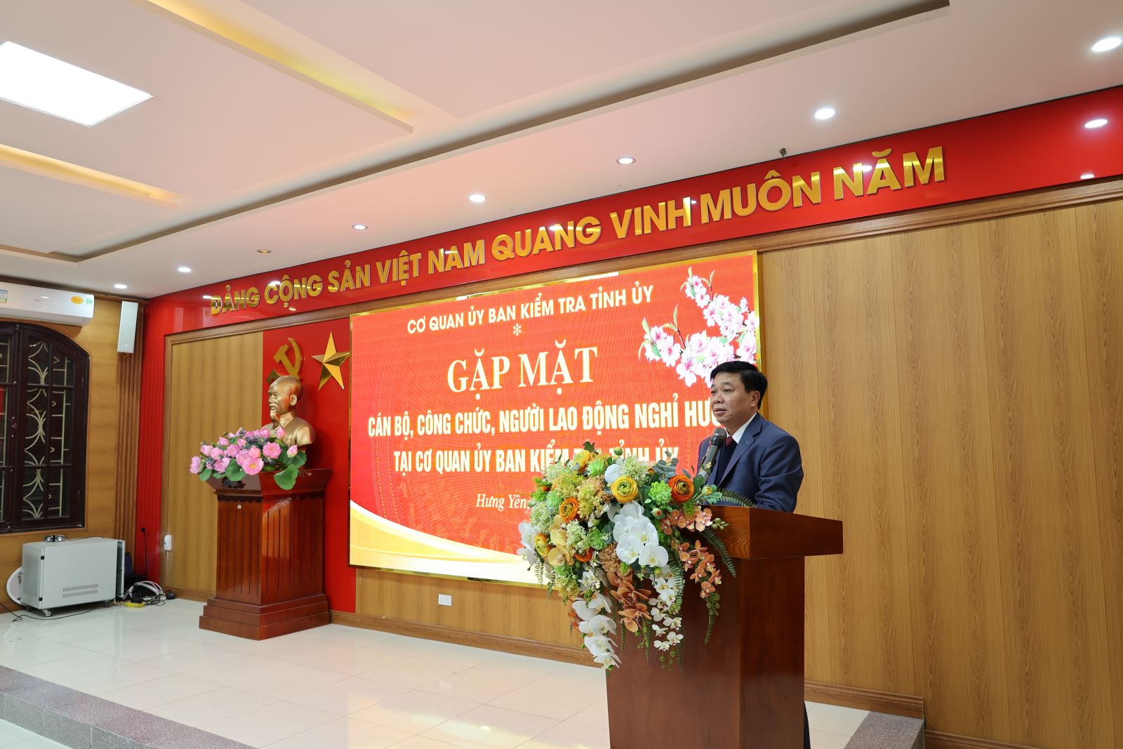 Cơ quan Ủy ban Kiểm tra Tỉnh ủy gặp mặt cán bộ hưu trí đầu xuân 2026