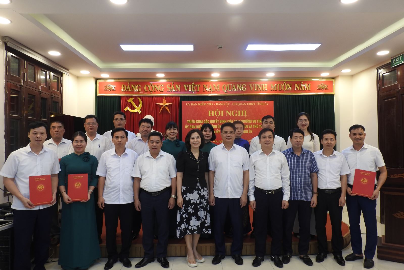 Hội nghị triển khai các quyết định của Ban Thường vụ Tỉnh ủy, Ủy ban Kiểm tra Tỉnh ủy, Đảng ủy Cơ quan và Thủ trưởng Cơ quan Ủy ban kiểm tra Tỉnh ủy