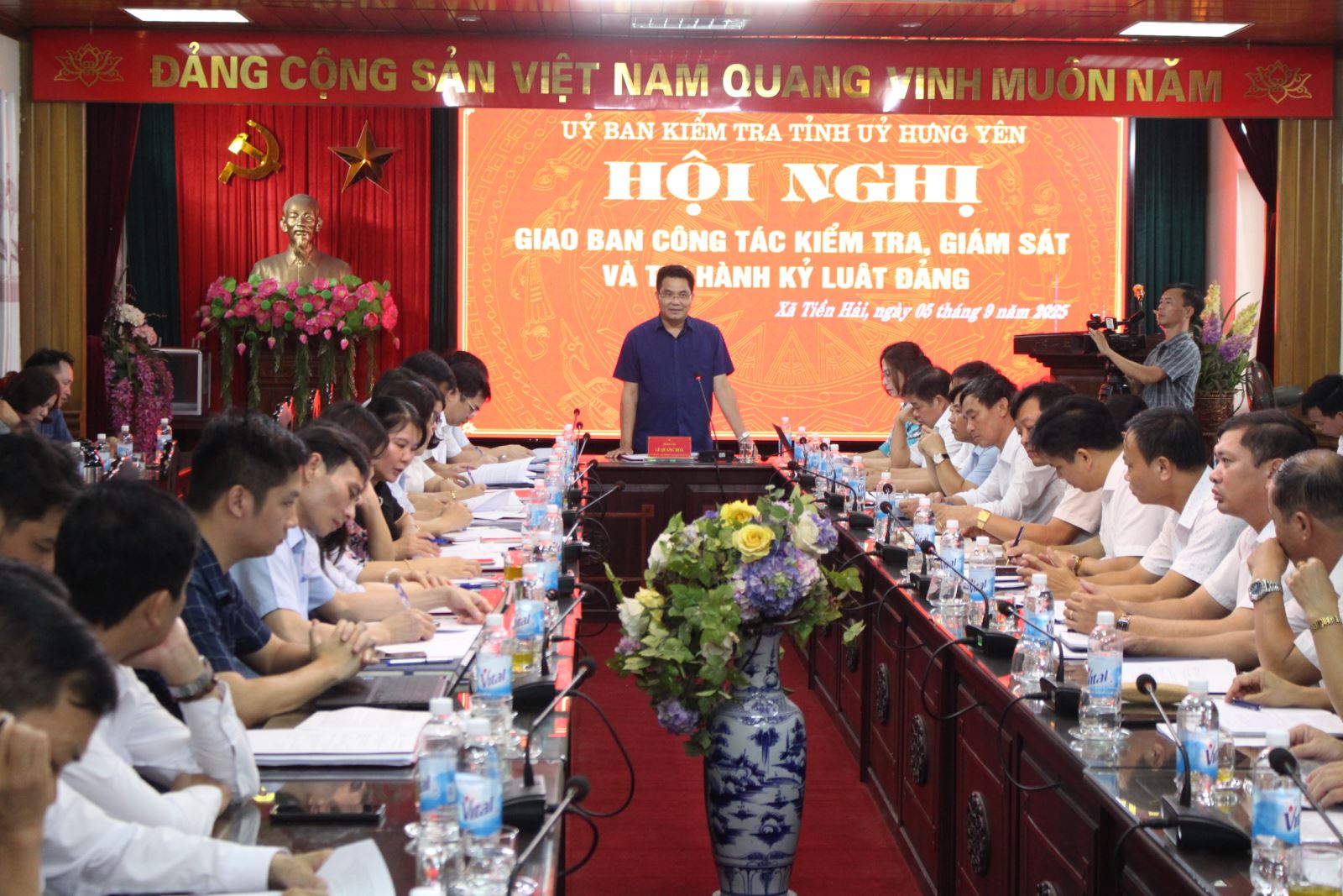 Hội nghị Giao ban công tác kiểm tra, giám sát, kỷ luật của Đảng